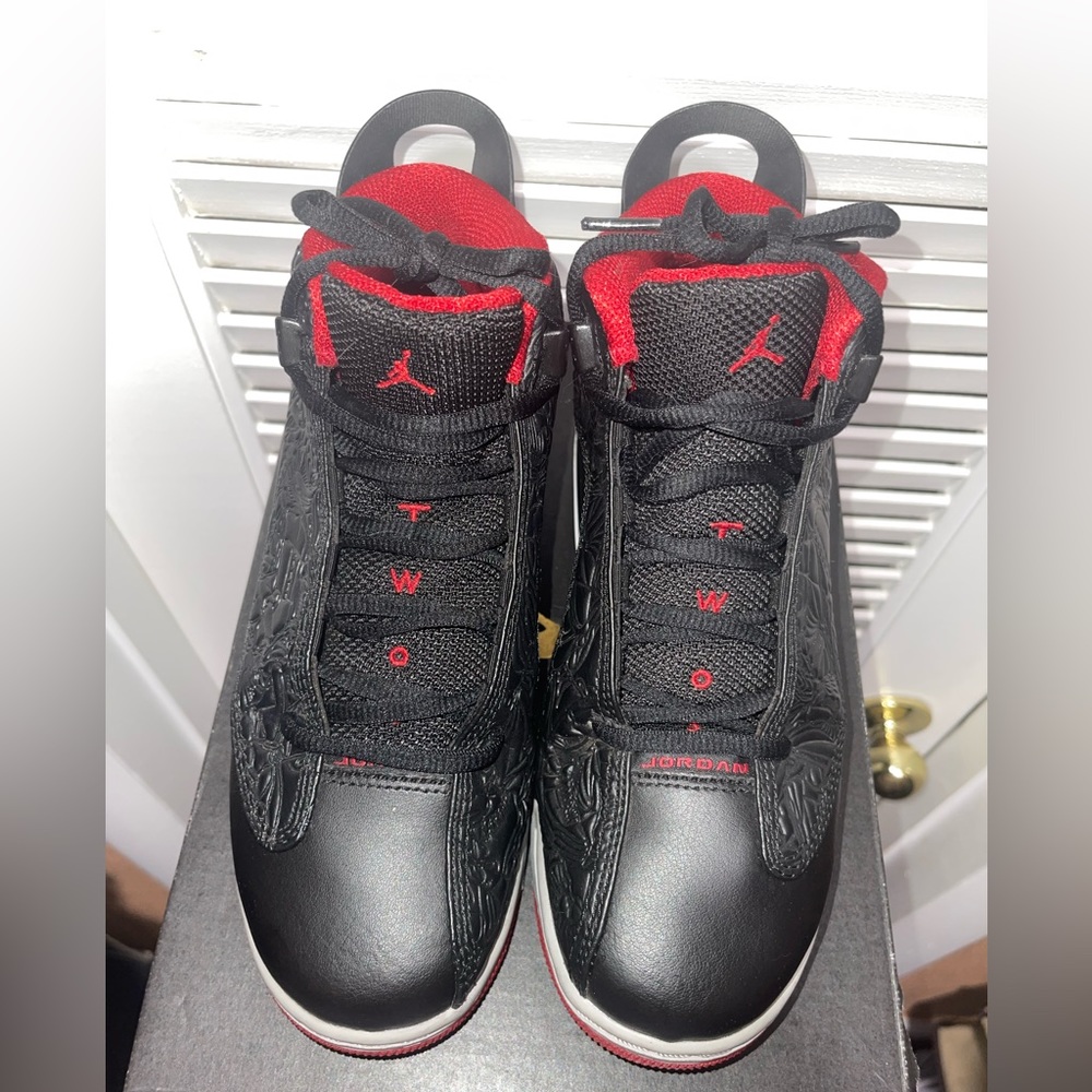 Jordan Dub Zero Bred Size 7Y Youth Shoes Black/Red 311047-013 (GS)